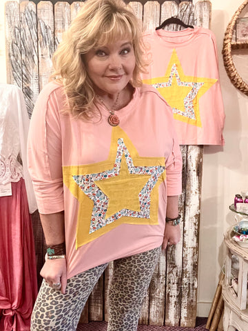 Baby You’re a Star Exposed Seam Top