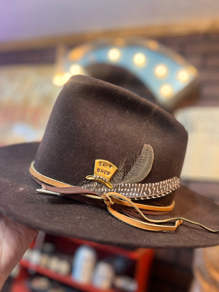 ringmaster shit show hat pin