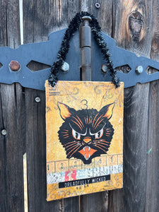 Halloween Beeswax Collage Canvas Class Aug 16th 5:30-7:30