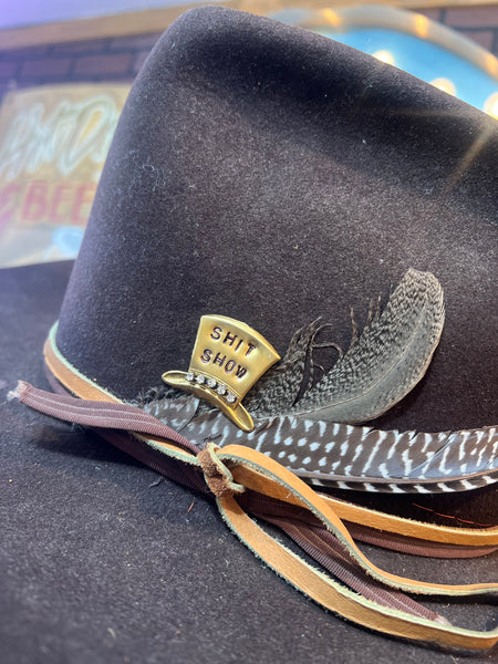 Ringmaster of the Shit Show Top Hat Hat Pin