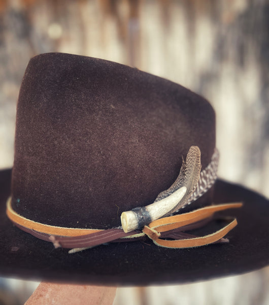 Wild Elk Antler Tip Hat Pin