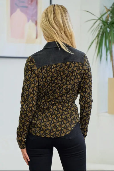 Midnight Harvest Western Button Up Shirt