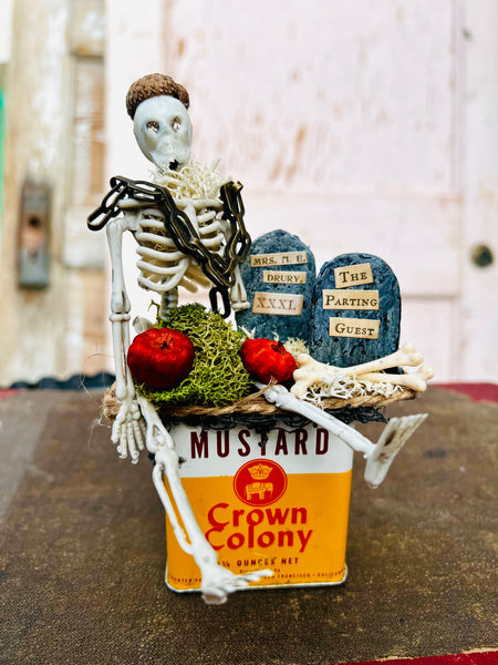 The Parting Guest Halloween Skeleton Decor