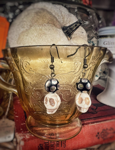 Halloween Skull Earrings