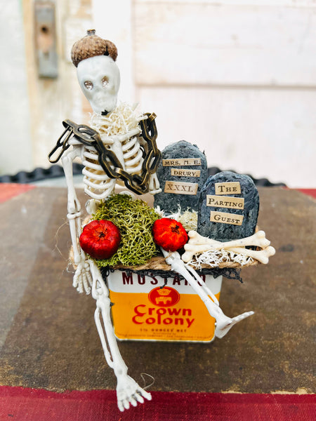 The Parting Guest Halloween Skeleton Decor