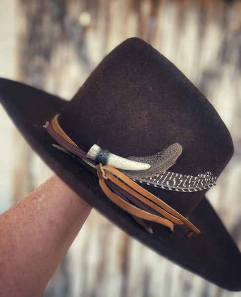 Wild Elk Antler Tip Hat Pin