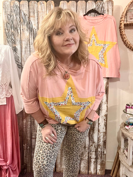 Baby You’re a Star Exposed Seam Top