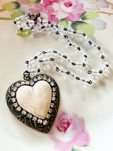 Hearts Desire Beaded Chain Necklace