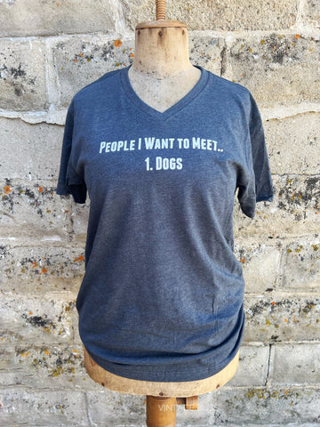 People I Want to Meet 1: Dogs Unisex T-shirt