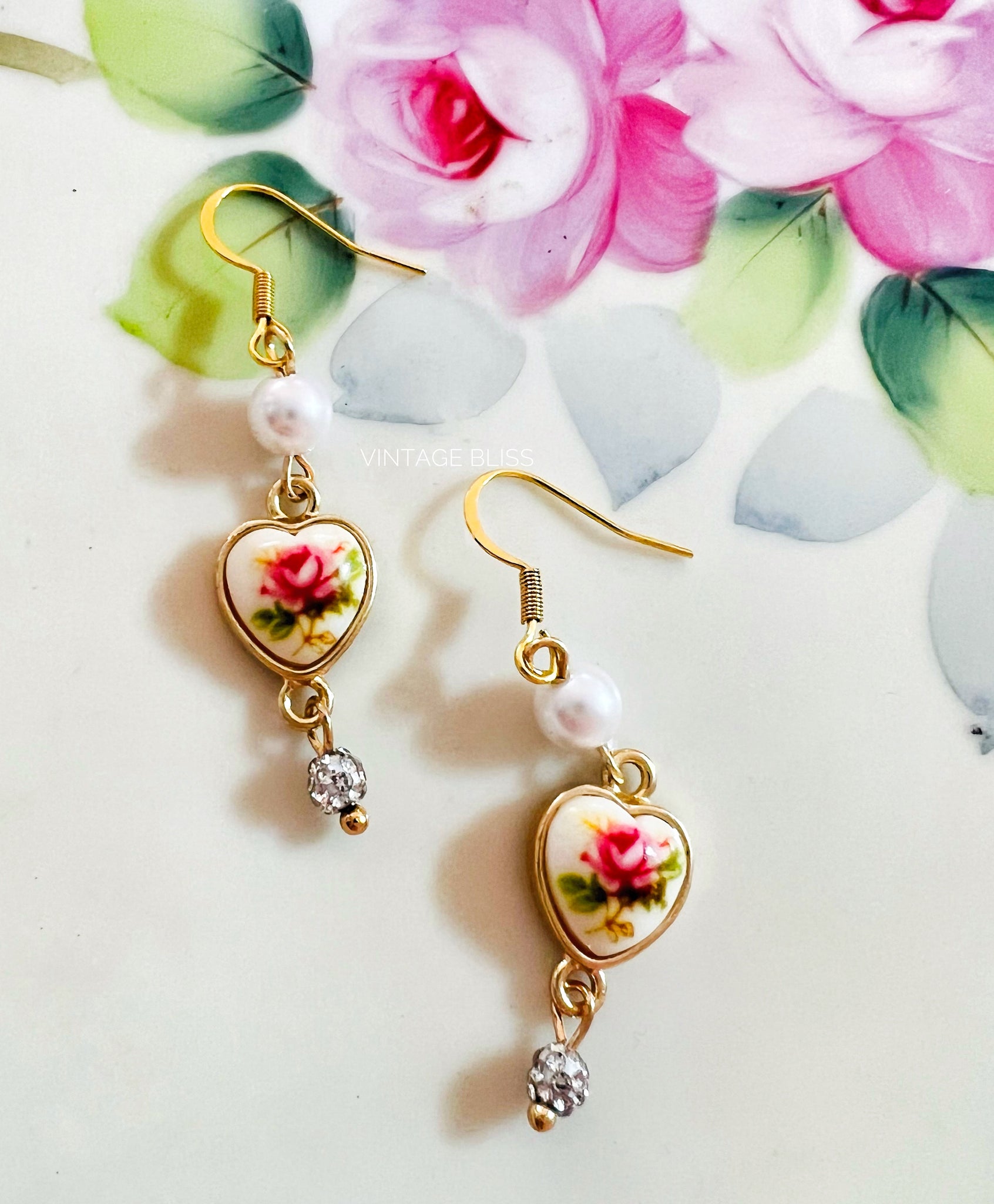 Fancy Roses Earrings