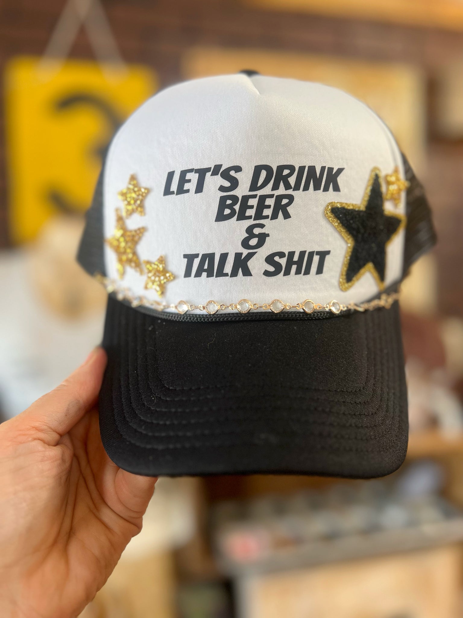 Drink Beer Custom Trucker Hat