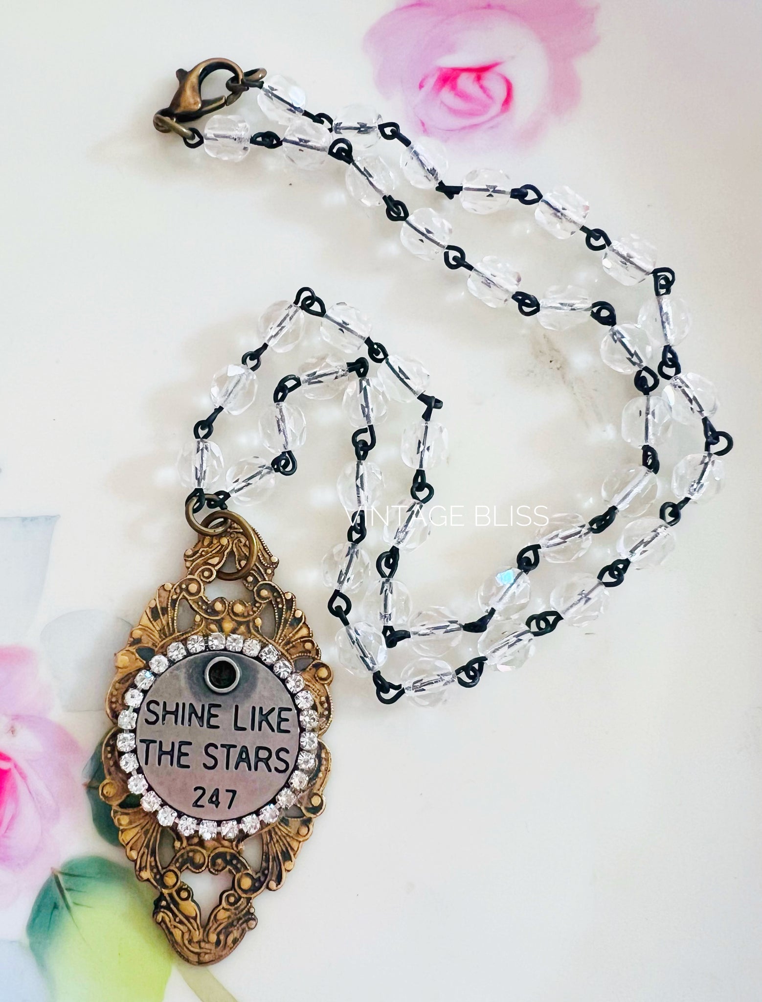 Shine Like the Stars Filigree Necklace