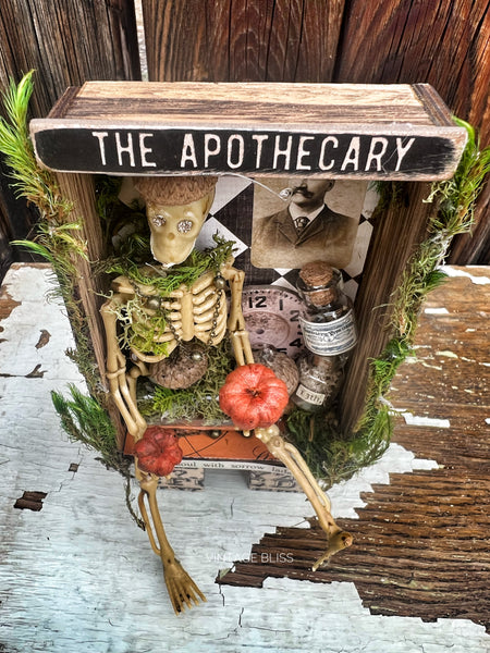 The Apothecary Halloween Box Decor