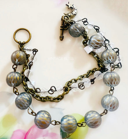 Champagne Dreams Beaded Bracelet