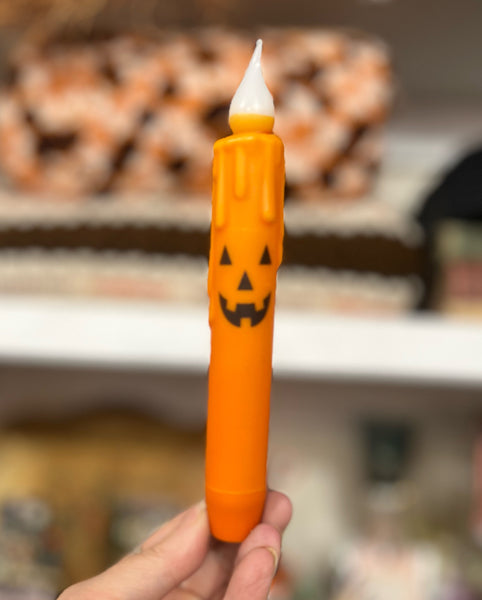 Halloween Pumpkin Battery Operated Candle