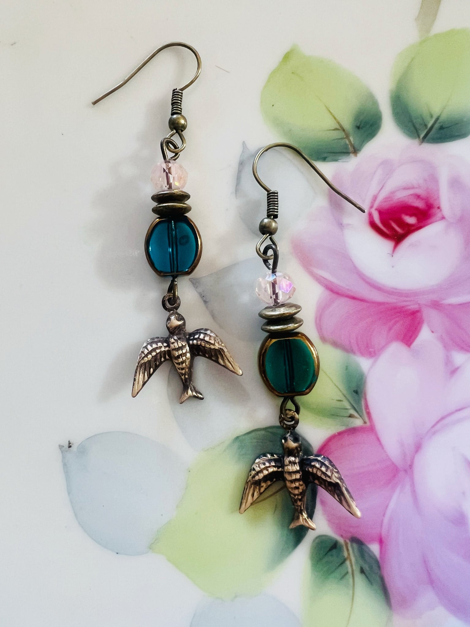 Fly Away Sparrow Earrings Boho style