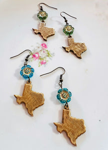 Take Me to Texas Earrings