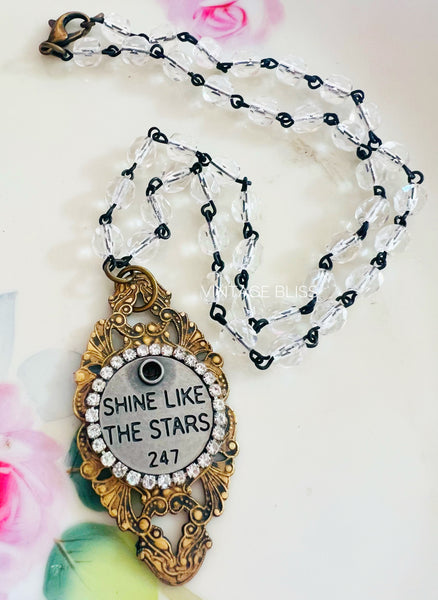 Shine Like the Stars Filigree Necklace