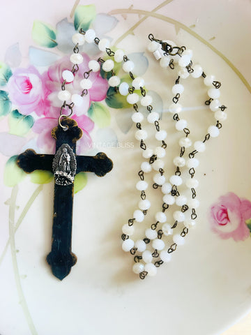 cross guadalupe necklace 