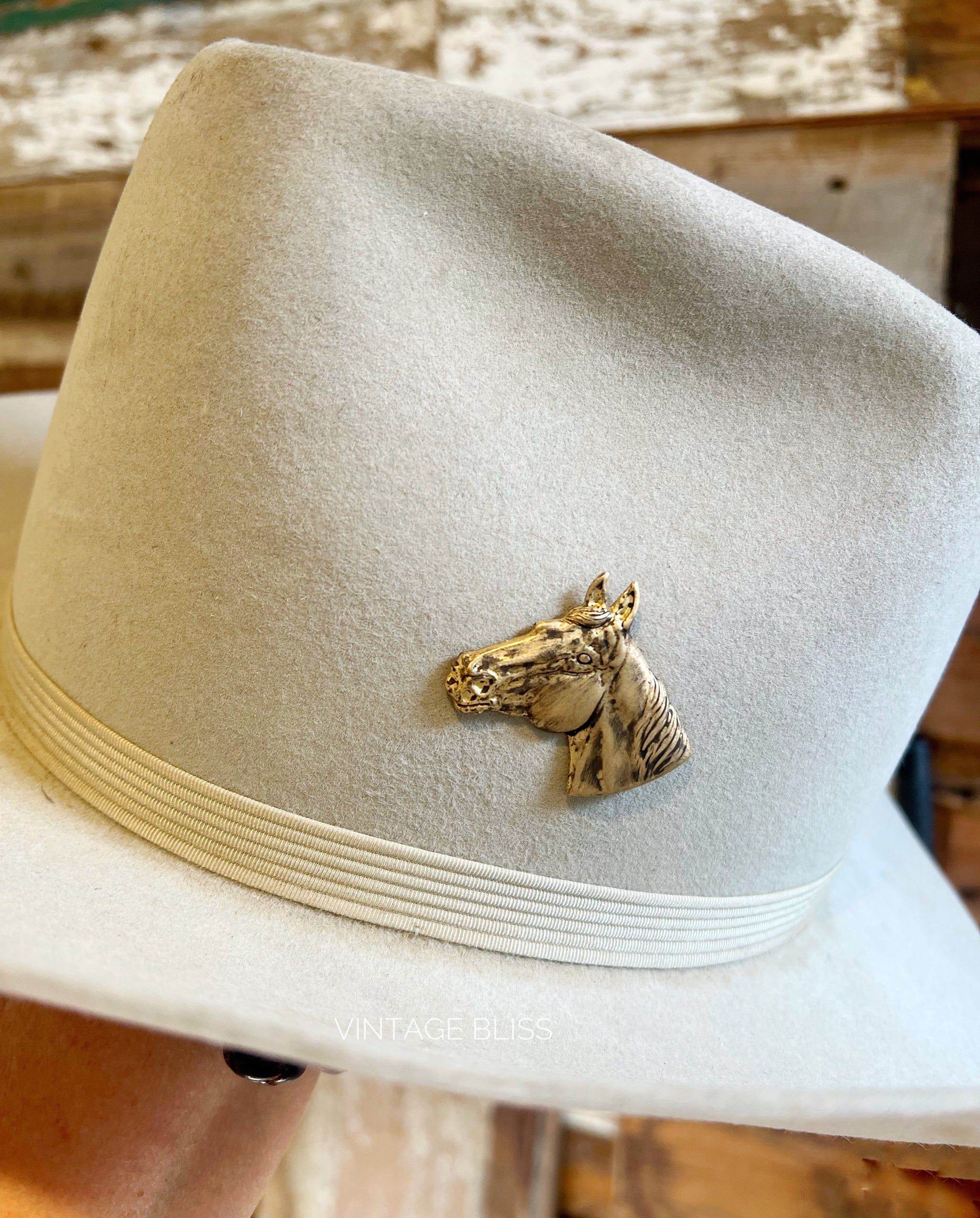Happy Capper Brimmed Hat Ear Warmers Vintage 1950s Mid Mod Pony Tail Back Golden Happy Capper Brimmed Hat Ear Warmers Vintage | Mercari main image 4