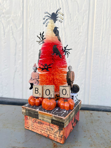 BOO Box Halloween Decor