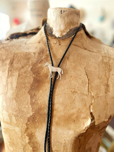 Hi Ho Silver Horse Bolo