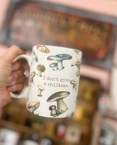 I Don’t Give A Shiitake Mushroom Coffee Mug