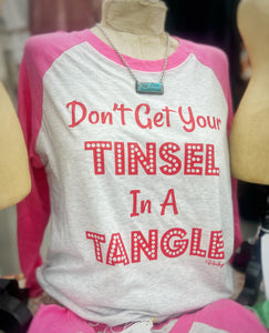 Don’t Get Your Tinsel in a Tangle Christmas Jersey