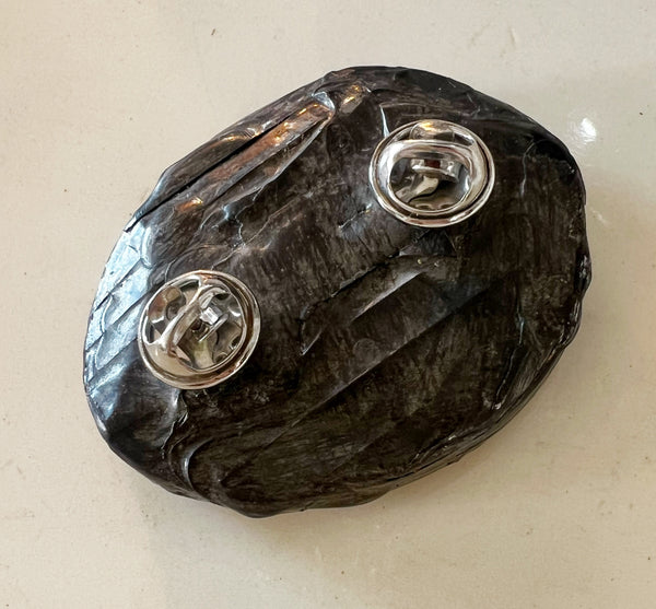 Jasper Soldered Stone Hat Pin