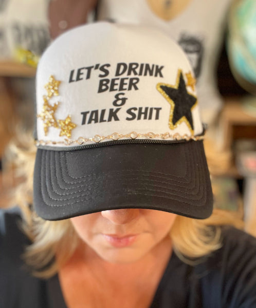 Drink Beer Custom Trucker Hat