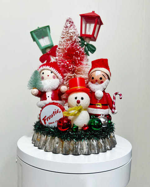 Christmas Tin Mini Vintage