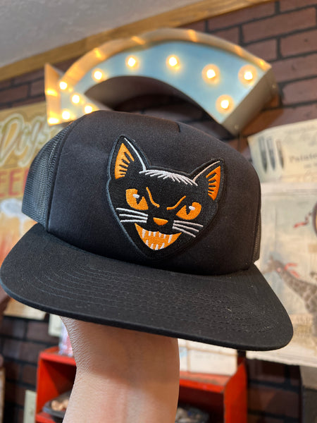 Halloween Cat Trucker Hat