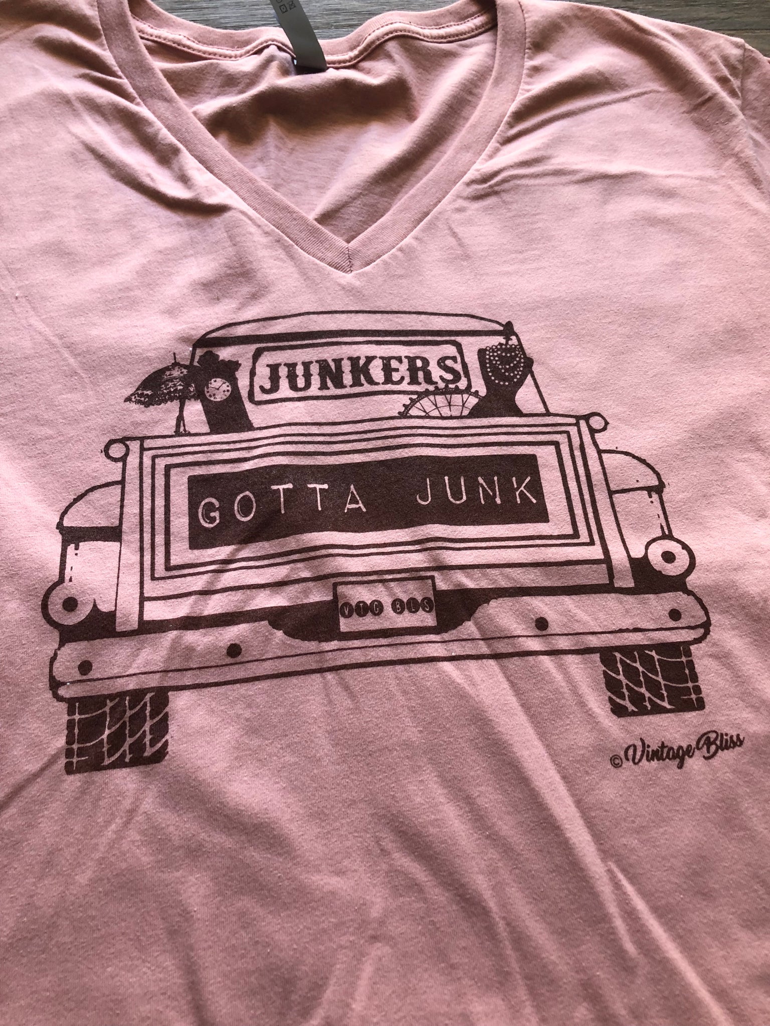 Junkers Gotta Junk Desert Sand Pink T-shirt