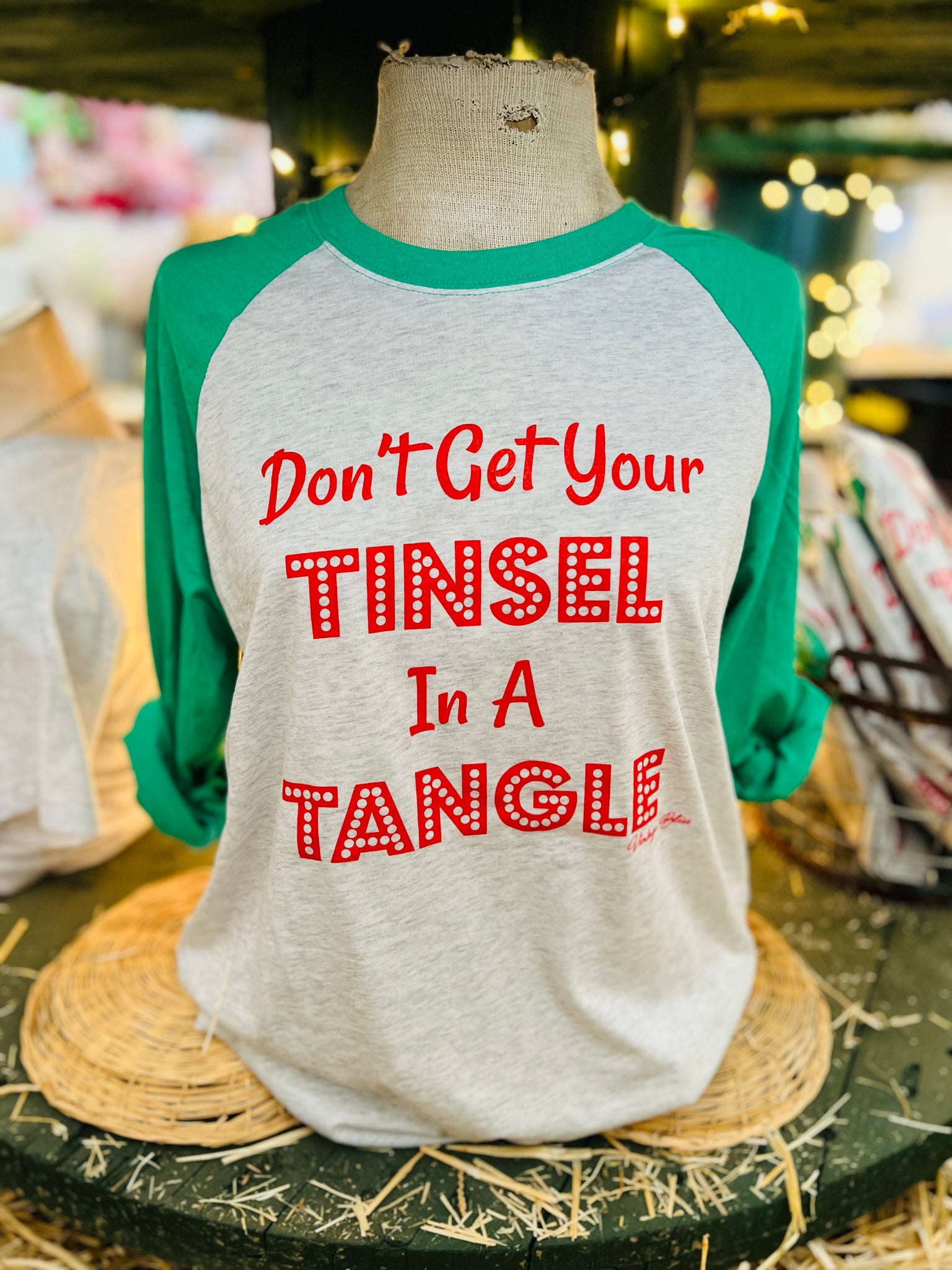 Don’t Get Your Tinsel Jersey in a Tangle Christmas Tshirt