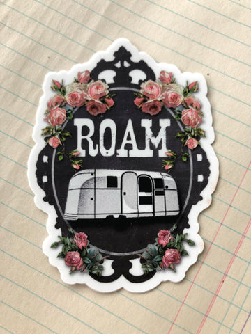 ROAM Die Cut Sticker 4”