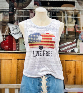 LIVE FREE Muscle Tank