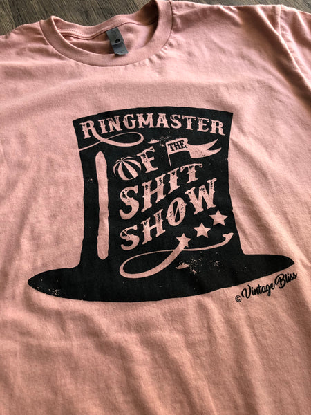 Ringmaster of the ShitShow Crew Neck T-shirt