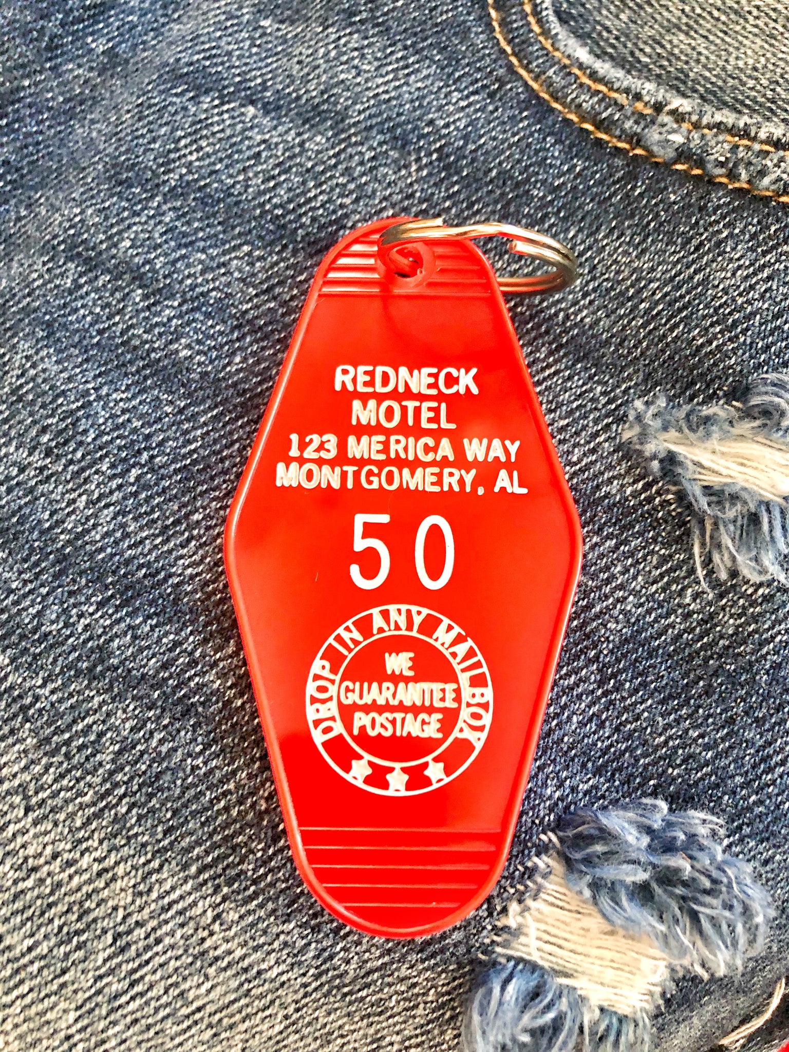 Redneck Motel Key FOB
