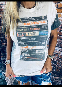 80’s Rock Cassette Tshirt