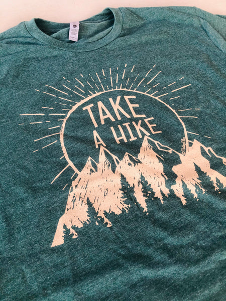 Take A Hike Unisex Crew T-shirt